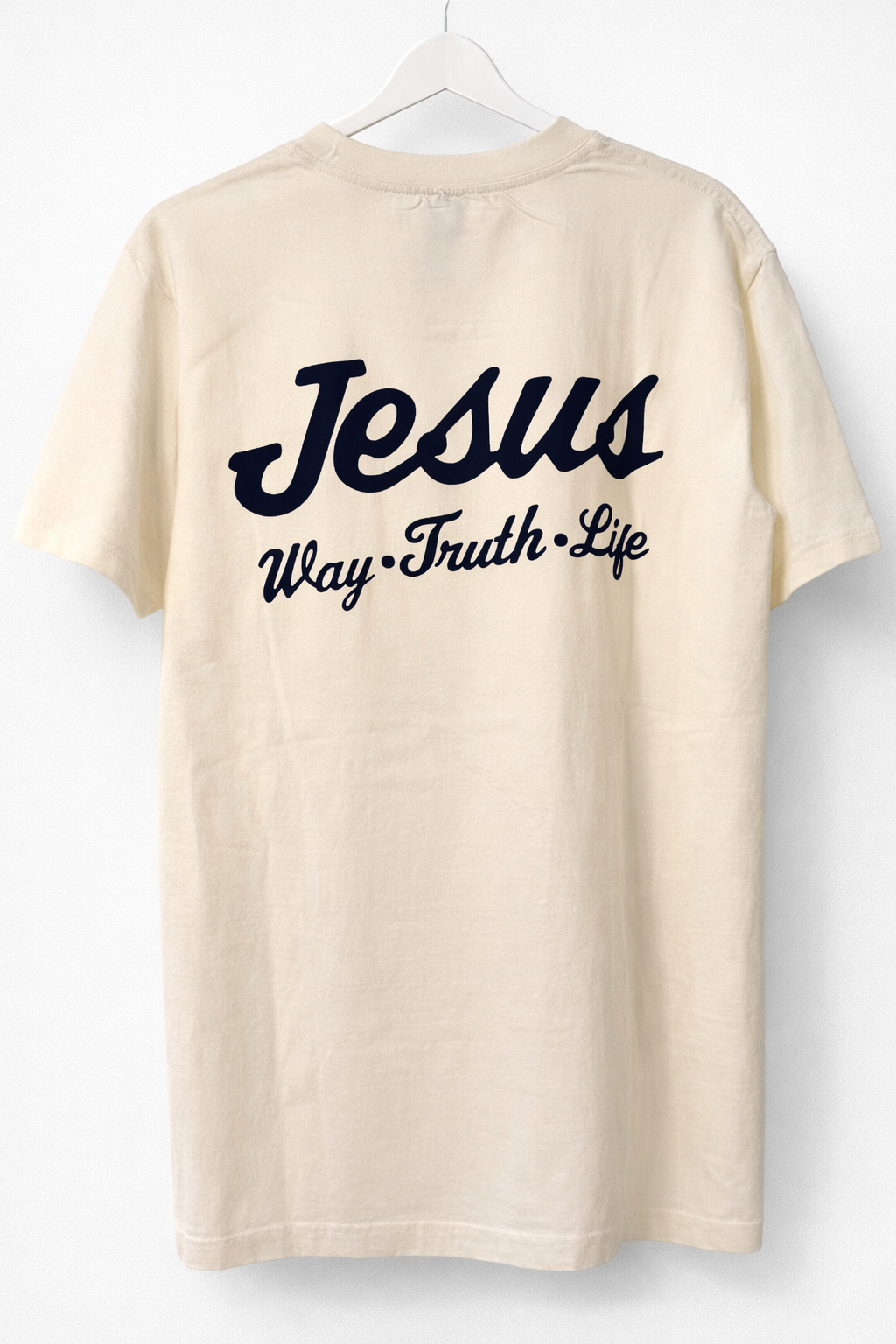 Jesus Way Truth Life Premium T-Shirt - KVFusion streetwear Los Angeles