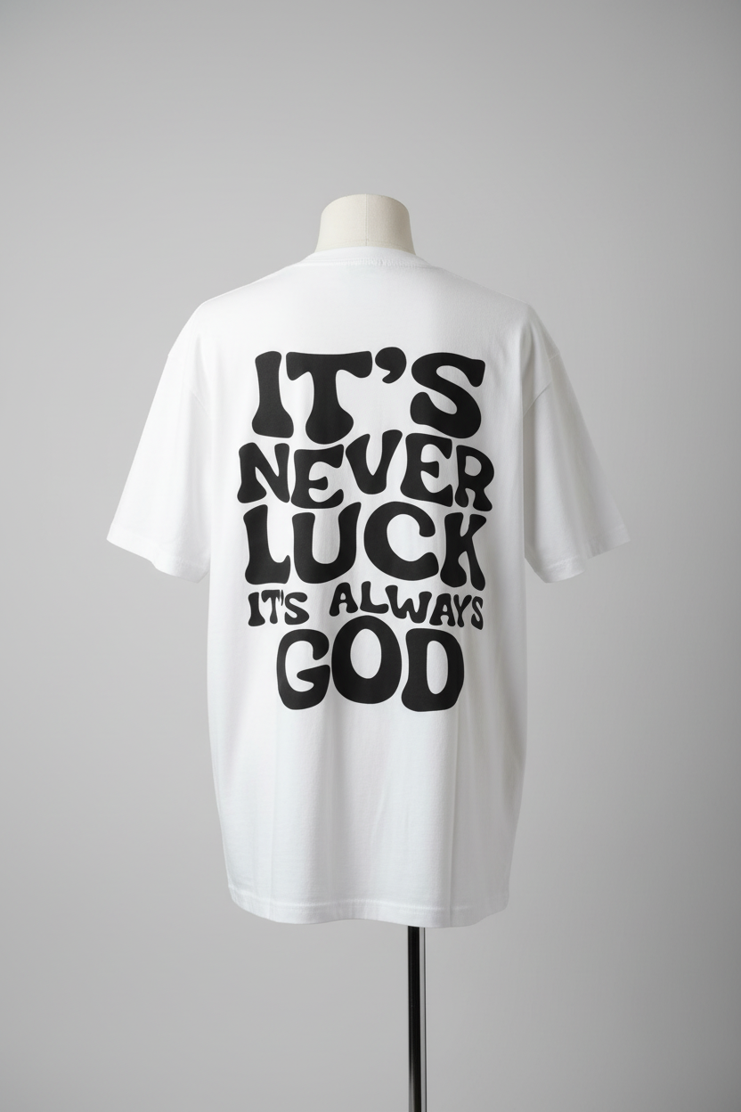 It's Never Luck It's Always God