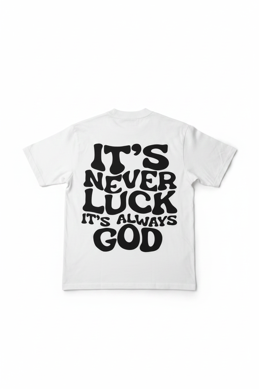 It's Never Luck It's Always God